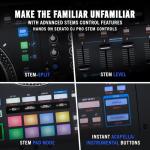 Rane PERFORMER 4-Channel Motorized DJ Controller, 7" Platters with Displays, Precision Feel Faders, Stem Split, Advanced FX, Serato DJ Pro Included