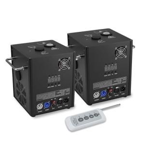 Cold Effect Machine 500W 2PCS Wedding Lights Effec for Wedding Party Outdoor Event Church DJ Show