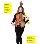 Rasta Imposta Violin Costume Fiddle Musical Instruments Dress Up Cosplay Party Costumes, Adult One Size