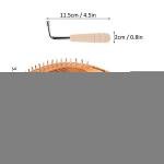 16 Strings Harp Mahogany Okoman Wood Harp Musical Instrument for Beginner Gifts