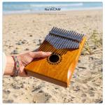 Newlam Kalimba Thumb Piano 17 Keys, Portable Mbira Finger Piano Gifts for Kids and Adults Beginners