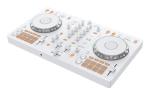 Pioneer DJ DDJ-FLX4 2-deck rekordbox and Serato DJ Controller - White, Limited Edition
