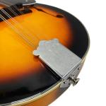 YoungMonic Mandolin Musical Instrument A Style Acoustic Mandolin Instrument Kit 8 String for Beginners Adults with Carrying Case Extra Strings Picks Cleaning Cloth