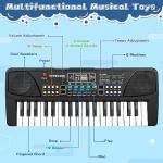 37 Key Upgrade Piano Keyboard for Kids Musical Toys Ages 3-5 Beginners Keyboard Piano with Microphone for 3 4 5 6 Year Old Boys Girls Gifts