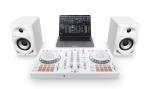 Pioneer DJ DDJ-FLX4 2-deck rekordbox and Serato DJ Controller - White, Limited Edition