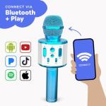 Move2Play, Kids Karaoke Microphone | Includes Pre-Loaded Songs & Bluetooth | Kids Birthday Party Gift | Toy for All Ages 2, 3, 4, 5, 6+ Year Old Girls, Boys & Toddlers