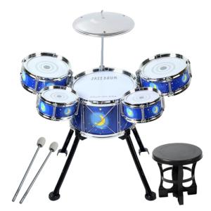 Drum Set for Toddlers 1-3 - Upgraded Kids Musical Toy for 3-5 Years Old Boys & Girls, Easy Assemble Instruments Gift for Birthday Xmas
