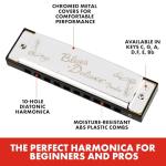 Fender Blues Deluxe Harmonica, Guitar Accessories, Key of C