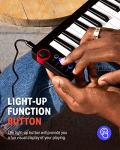 Donner Mini MIDI Keyboard, N-25 25 Key MIDI Controller for Beginner with Velocity-Sensitive Mini Keys&Light-up Rocker&Music Production Software, Small Controlador MIDI with 40 Teaching Courses
