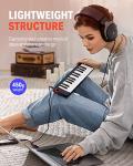 Donner Mini MIDI Keyboard, N-25 25 Key MIDI Controller for Beginner with Velocity-Sensitive Mini Keys&Light-up Rocker&Music Production Software, Small Controlador MIDI with 40 Teaching Courses