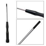 Jiayouy Woodwind Instrument Repair Tool Kit Spring Hook Double Headed Flat Pad Screwdriver Set for Sax Clarinet Oboe Flute Piccolo 3PCS