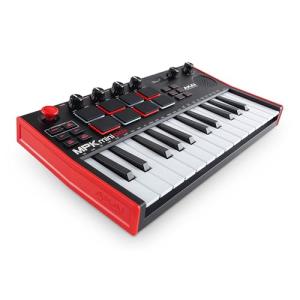 Akai Professional MPK Mini Play MK3 - MIDI Keyboard Controller with Built-in Speaker and Sounds Plus Dynamic Keybed, MPC Pads, Software Suite and Native Instruments Sound Package