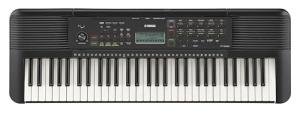 Yamaha 61-Key Portable Keyboard for Beginners with Learning Tools, Music Rest and Power Adapter PSRE283