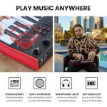 Akai Professional MPK Mini Play MK3 - MIDI Keyboard Controller with Built-in Speaker and Sounds Plus Dynamic Keybed, MPC Pads, Software Suite and Native Instruments Sound Package