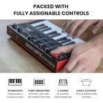 Akai Professional MPK Mini Play MK3 - MIDI Keyboard Controller with Built-in Speaker and Sounds Plus Dynamic Keybed, MPC Pads, Software Suite and Native Instruments Sound Package