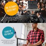 AXA AXCESSABLES DJ Laptop Stand with Travel Bag | Portable Foldable Aluminum Laptop Stand for Laptops up to 15 inches and 20lbs | No Assembly Required, Includes Carrying Bag