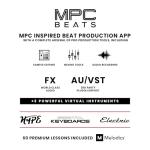 Akai Professional MPK Mini Play MK3 - MIDI Keyboard Controller with Built-in Speaker and Sounds Plus Dynamic Keybed, MPC Pads, Software Suite and Native Instruments Sound Package