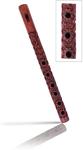 Mouth Woodwind Flute Wooden Traditional Hand Carved, Great Sound Indian Musical Instrument Brown Color 13 Inch