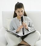 Vangoa EWI-100 Portable Mini Digital Electronic Wind Instrument Synthesizer Rechargeable with Removable Mouthpiece for Kids Adults Beginners