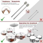 Drum Set for Toddlers 1-3, 8PCS Kids Drum Set Toys Ages 3-5 5-7 Educational Percussion Musical Instruments Drums Toys Playset for Beginner Boys Girls Birthday Xmas Gifts