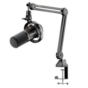 MAONO PD200W Hybrid Wireless Podcast Microphone for PC, XLR USB Dynamic Mic Kit with Boom Arm, Software, Noise Cancellation, for Vocal Recording, Streaming, Content Creation, Home Studio, Voiceover
