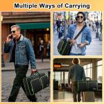 SNIGJAT DJ Controller Case for DDJ FLX4 / DDJ 400 / DDJ REV1, Padded DJ Controller Bag with 2 Pockets for Cables, Accessories, DJ Carrying Case with Adjustable Shoulder Strap for DJ Equipment