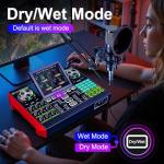 G10-P15 Podcast & DJ Equipment Bundle, Sound Card Interface + Cardioid P15 Mic + Versatile DJ Mixer, Ideal for Live Streaming, Gaming, Karaoke, YouTube Content