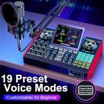 G10-P15 Podcast & DJ Equipment Bundle, Sound Card Interface + Cardioid P15 Mic + Versatile DJ Mixer, Ideal for Live Streaming, Gaming, Karaoke, YouTube Content