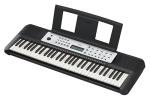 Yamaha 61-Key Portable Keyboard for Beginners with Built-In Songs, Quiz Mode, Music Rest, with Power Adapter YPT280