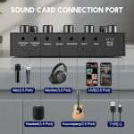 ALSO GO Podcast Equipment Bundle, Podcast Microphone Bundle with BM-800 Microphone & V8s Sound Card, Recording Studio Equipment for Singing, Gaming, Live Streaming and YouTube Tiktok