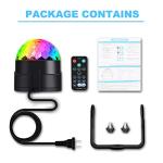 Party Disco Ball Dj Dance Lights Disco Strobe Rave Sound Activated Projector Effect Stage Light Remote Control for Birthday Xmas Wedding Bar Kids Christmas Glow Party