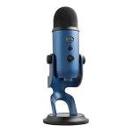 Logitech Creators Blue Yeti USB Microphone for Gaming, Streaming, Podcast, YouTube, Discord, PC, Studio Sound, Plug & Play-Midnight Blue