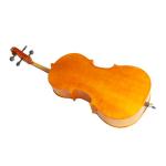 Vasitelan Full-Size Cello, Beginner Cello 4/4, Acoustic Cello Kit with Portable Bag, Bow, Bridge, Rosin, String Musical Instruments (Natural)