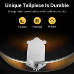 Donner A Style Mandolin Instrument Sunburst Beginner Adult Acoustic Mandolin Musical Instrument Mahogany 8 String, Bundle With Tuner String Bag Guitar Picks,DML-1