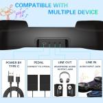 Electronic Drum Set - YUOIOYU Electric Drum Set Roll Up Portable Drum Kit MIDI Practice Drum Pad with Dual Built-in Speaker, Drum Sticks and Pedals, Christmas Birthday Gift for Kids Adult