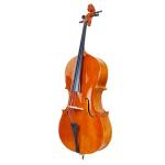 Pinikuyiro Full-Size Cello, Beginner Cello 4/4, Acoustic Cello Kit with Portable Bag, Bow,Rosin, String Musical Instruments (Natural)