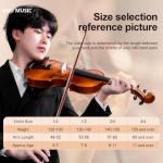 ENO MUSIC 4/4 Full Size Violin Kit for Beginners and Adults with Violin Rosin Bow and Hard Case All the Stringed Musical Instruments Accessories Included