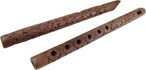 IBLAY Traditional Wooden Flute: A Timeless Woodwind Musical Instrument (Pack of 2)
