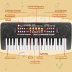 Kid Keyboard Piano - 37 Keys Piano Toys for Kids Beginners Electronic Pianos with Microphone Educational Musical Toy for 3 4 5 6 7 8 Year Old Boys Girls Gift