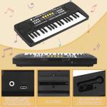 Kid Keyboard Piano - 37 Keys Piano Toys for Kids Beginners Electronic Pianos with Microphone Educational Musical Toy for 3 4 5 6 7 8 Year Old Boys Girls Gift