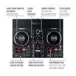 Numark Party Mix Live DJ Controller with Speakers, Lights, 2 Decks, Mixer, Audio Interface and Serato Lite