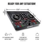 Numark Party Mix Live DJ Controller with Speakers, Lights, 2 Decks, Mixer, Audio Interface and Serato Lite