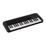 Yamaha 37-Mini Key Musical Keyboard Piano featuring Portable Design, 42 Instrument Voices, Phrase Recorder, Built-In Speakers, Battery Power, Black (PSS-A50)