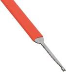 TUOREN Double Head Woodwind Spring Hook for Sax Clarinet Flute Piccolo Comfortable Grip with Anti-Slip Sleeve 1pcs