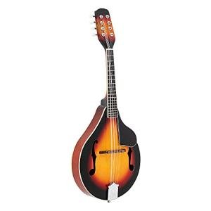 Elegant Mandolin Musical Instrument,A Style Mandolin Instrument with Guard Board,Glossy Sunburst Finish