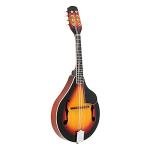 Elegant Mandolin Musical Instrument,A Style Mandolin Instrument with Guard Board,Glossy Sunburst Finish