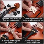 LeSage Professional Violin for 1/2, Classical String Musical Instrument, Performance Grade (1/2)