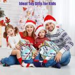 M SANMERSEN Kids Toys Jazz Drum Set - Upgraded Rock Drum Kit with Stool Musical Instruments Educational Birthday Christmas Toys Gifts for Toddlers Child Boys Girls Aged 3 4 5 6 7 8 Year Old