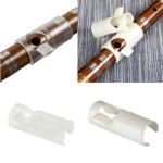CCeCCe 2 Pack Flute Wind Director Practice Tool Clip on Embouchure Blowing Aid Nozzle Air Stream Training Devices for Beginner Dizi Chinese Bamboo Flute Xiao Woodwind Flute Wooden Flutes Easy to Blow