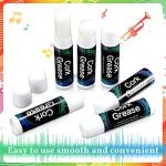 Tondiamo 6 Pieces Cork Grease for Clarinet Flute Grease Lubricant Tube Cleaning and Care Product Woodwind Instruments Accessory for Saxophone Clarinet Flute Supplies